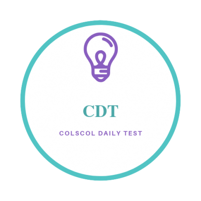 CDT Colscol Daily Test