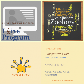 Zoology Subject-wise course